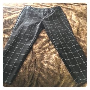 Kady Fit Windowpane Pants