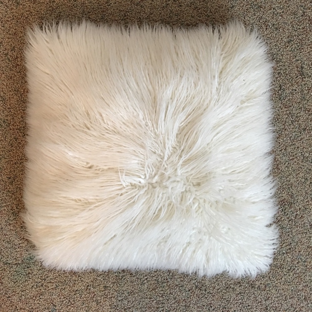 Faux Fur Decor Pillow