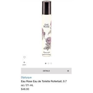 Gift with purchase! Diptyque eau rose roll on 20ml