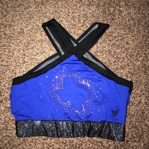 SPIRIT OF TEXAS BLUE PRACTICE BRA