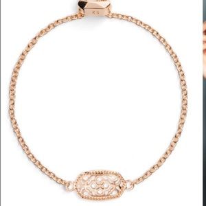 NWT Kendra Scott Adjustable Rose Gold Bracelet