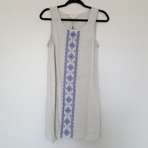 SALE!! Embroidered Shift Dress