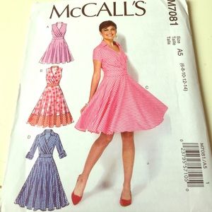 McCall Sewing pattern M7081