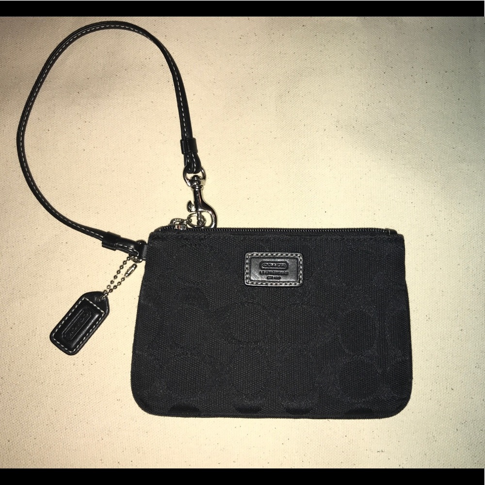 authentic Coach wristlet