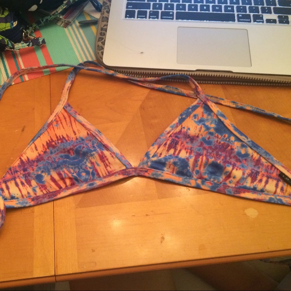 Jolyn cabana printed triangle top