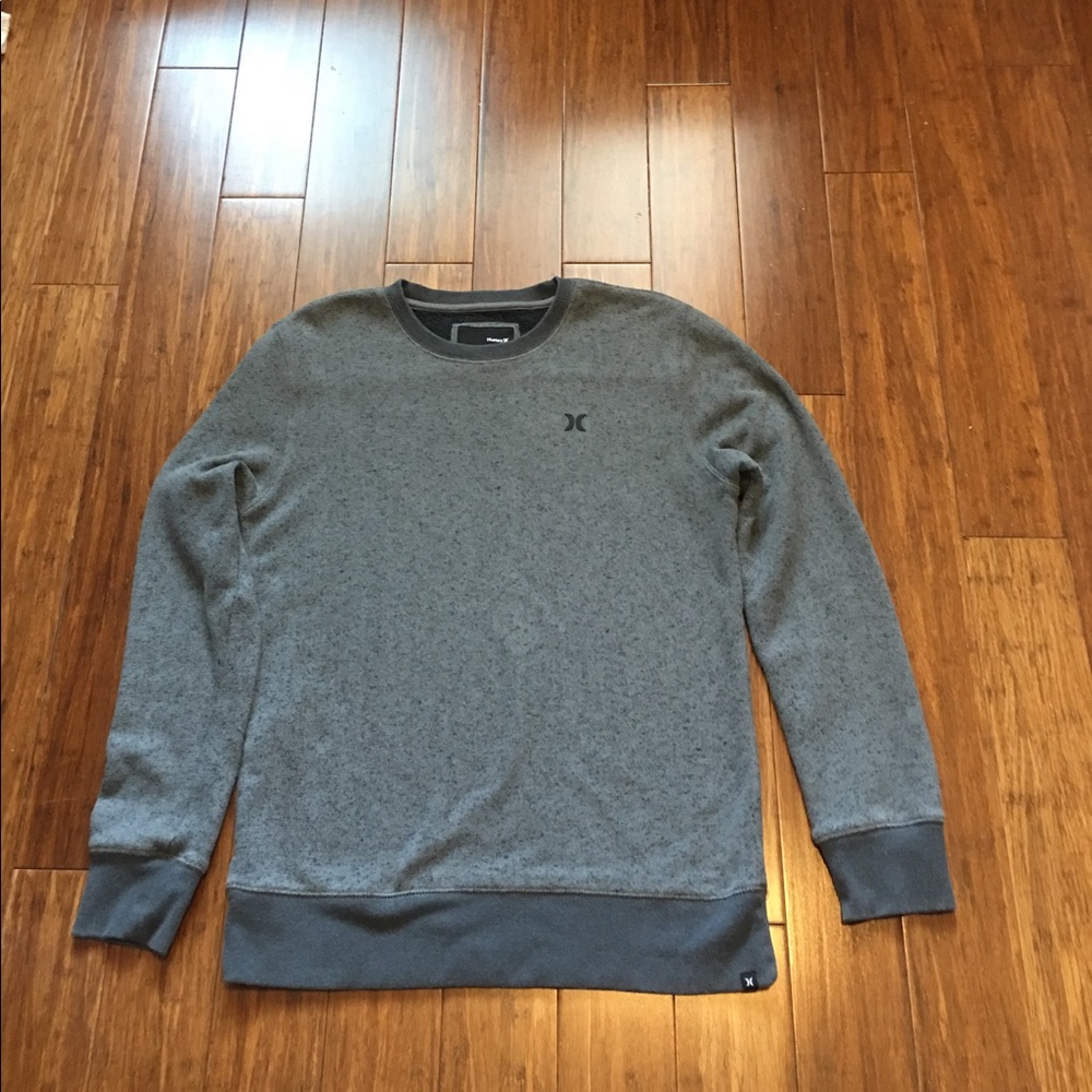 Men's Hurley gray crew neck
