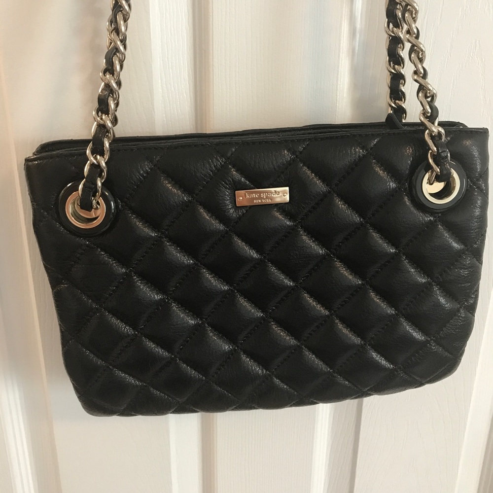 Kate Spade New York quilted leather shoulder bag