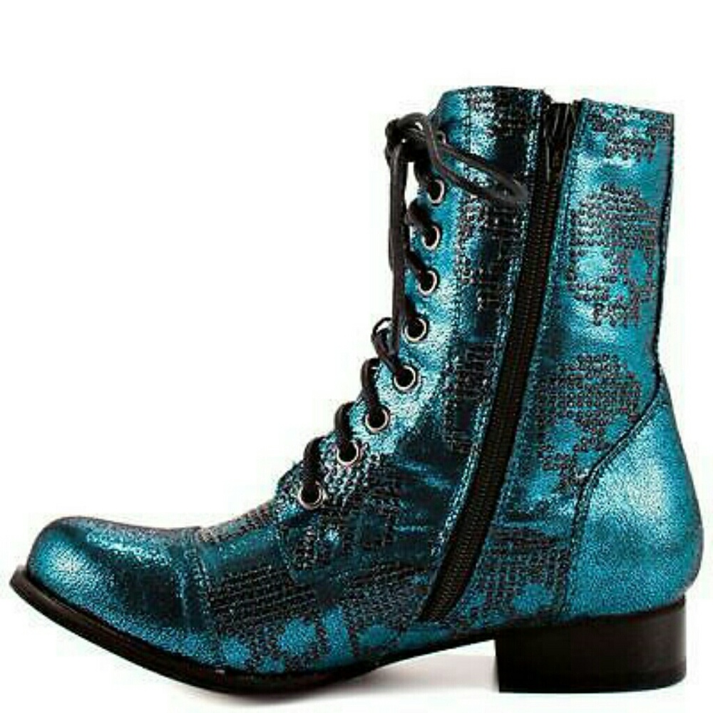 NIB Iron Fist Ruff Rider Combat boots shoes - Picture 4 of 5