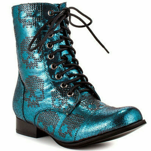 NIB Iron Fist Ruff Rider Combat boots shoes - Picture 3 of 5