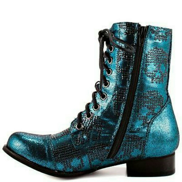 NIB Iron Fist Ruff Rider Combat boots shoes - Picture 4 of 5