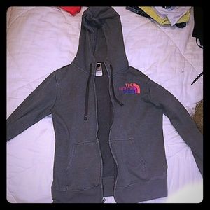 North Face Grey hoodie