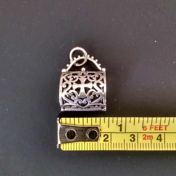 Sterling Silver Purse Locket - NWOT - Picture 3 of 4