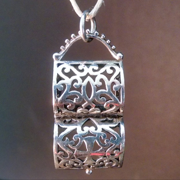 Sterling Silver Purse Locket - NWOT - Picture 2 of 4