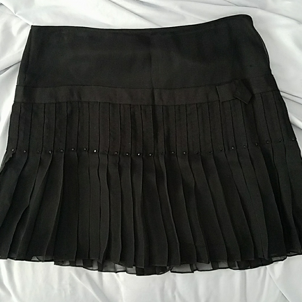 Silk pleated mini slider