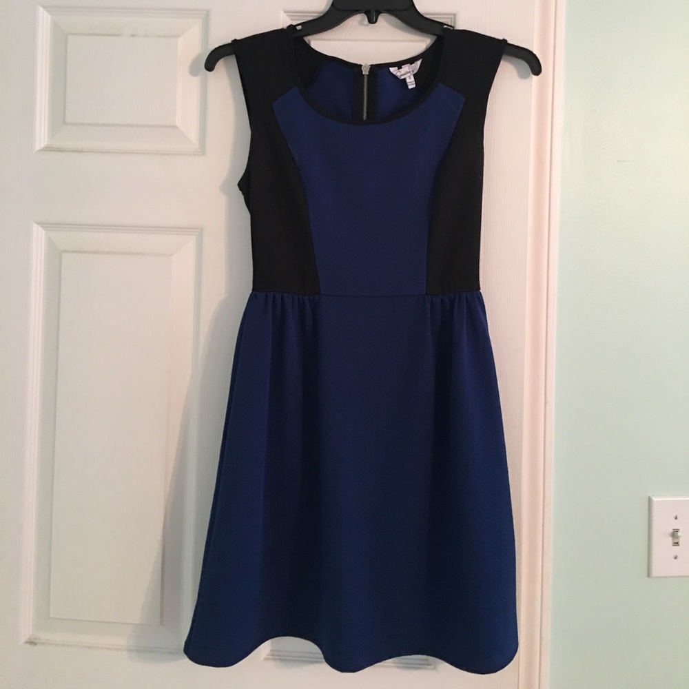 Black and Blue Dress