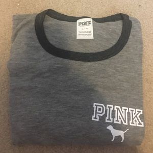 Grey PINK t- shirt