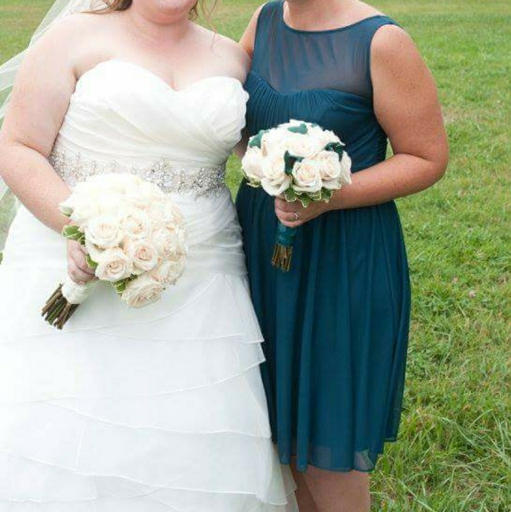 David's Bridal bridesmaids dress