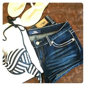 Low-rise Jean Shorts - YMI