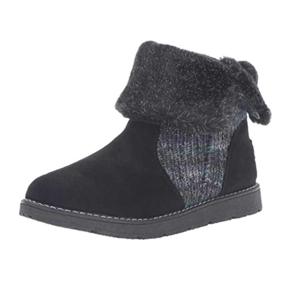 LAST ONE! Skechers Womens Winter Warm Slouch Boots - Picture 3 of 8