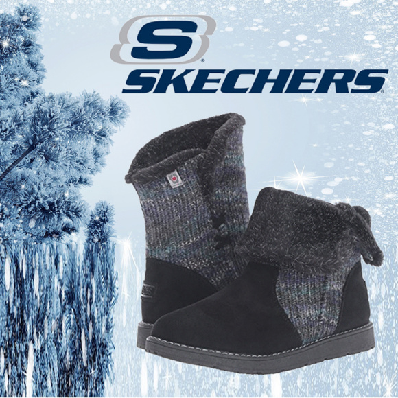 Skechers Shoes - LAST ONE! Skechers Womens Winter Warm Slouch Boots