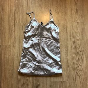 Metallic Mini Dress