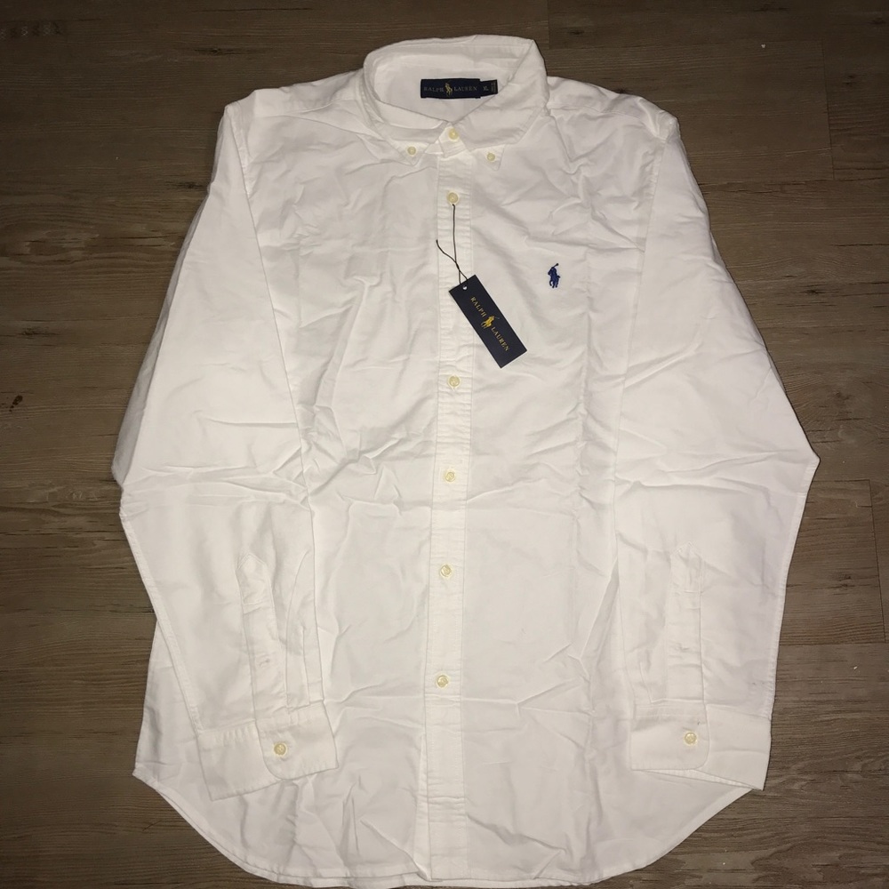 Polo Ralph Lauren Long sleeve button up white