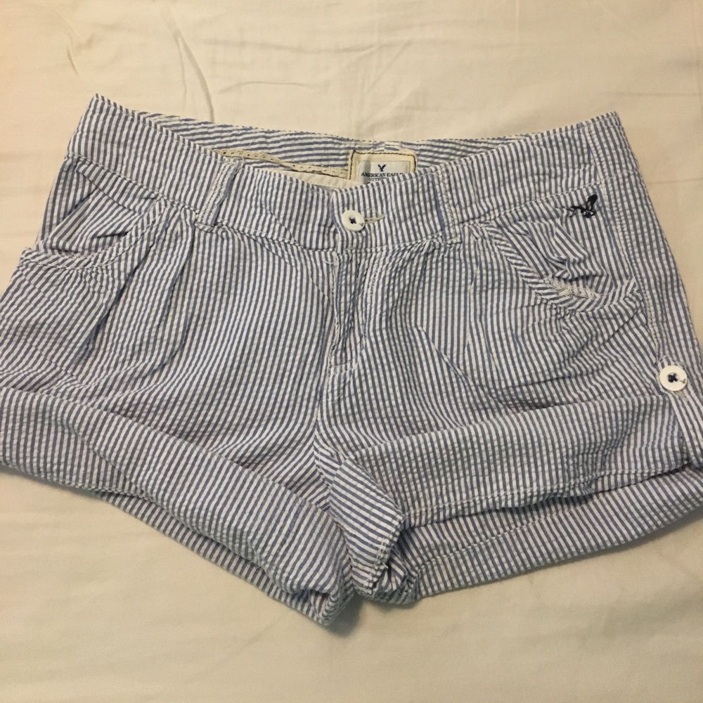 Seersucker shorts