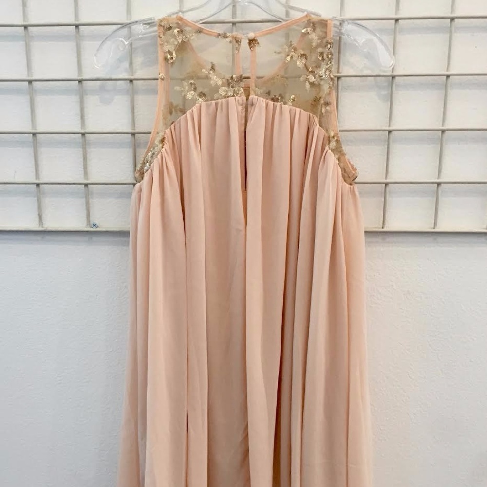 Sequin Bodice Chiffon Babydoll