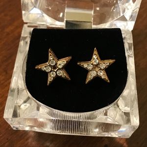 Hip Hop Iced Out Bling Star Earring