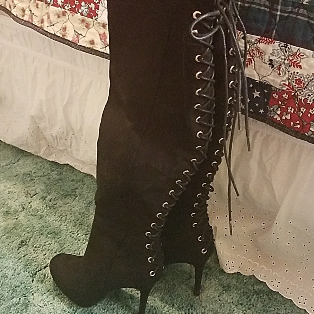 Knee high boots