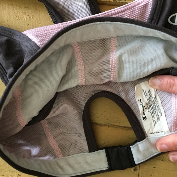 CHAMPION SPORTS BRA STRETCH HIGH IMPACT SUPPORT SPORTS BRA TOP S - Picture 5 of 9