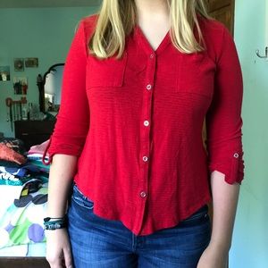 Liz Claiborne Dressy Button-Up Shirt