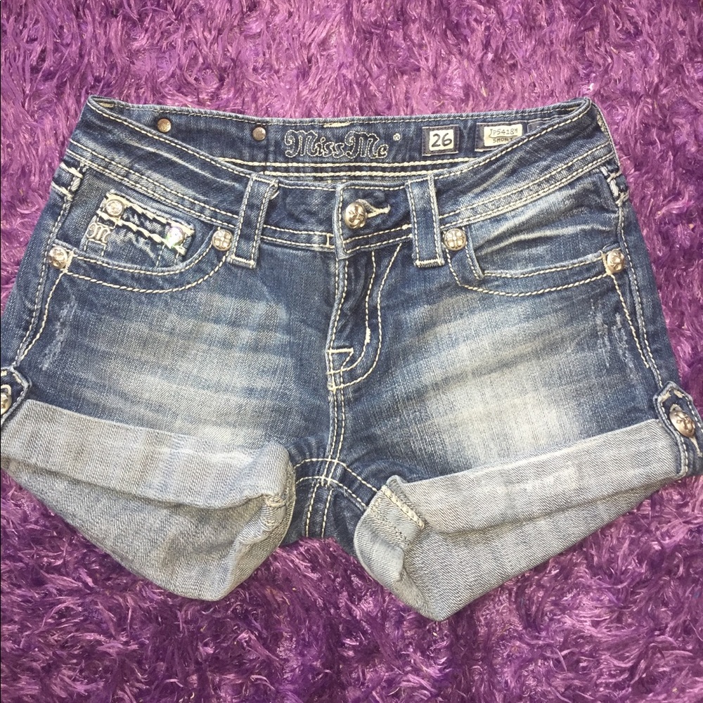 MISS ME JEAN SHORTS