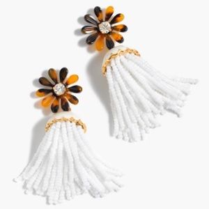 Jcrew honeymoon tassel earrings preloved