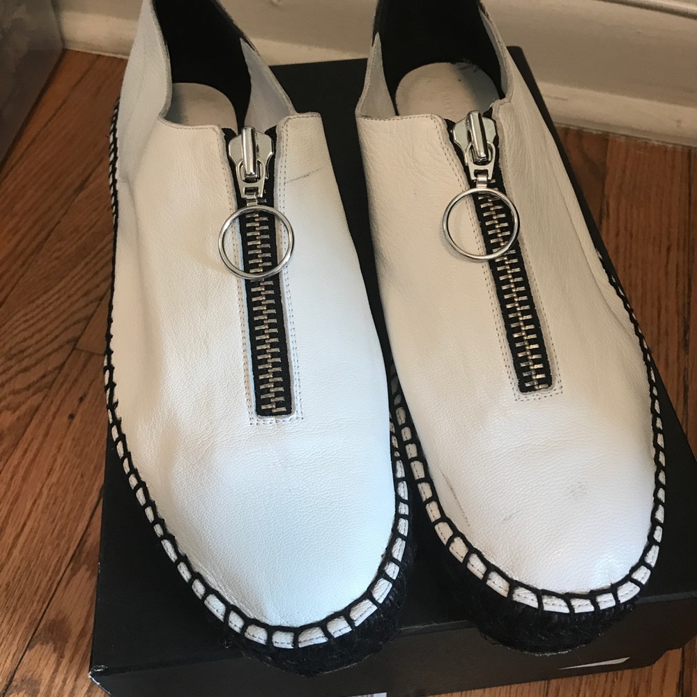 Alexander Wang -- Devon espadrilles White & Black