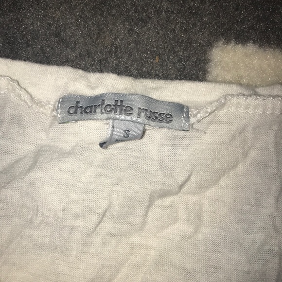 SOLD ON Ⓜ️ Charlotte Russe Tank Top w/ jewel detai - Picture 3 of 5