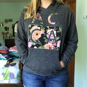 Neff Floral Design Hoodie Size Large