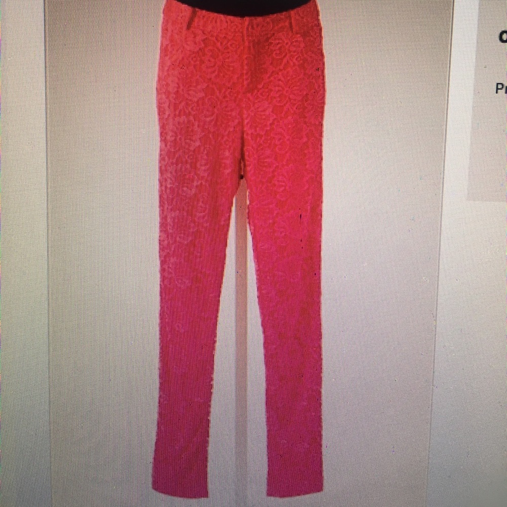 Vicky Tiel Pink Lace Pant
