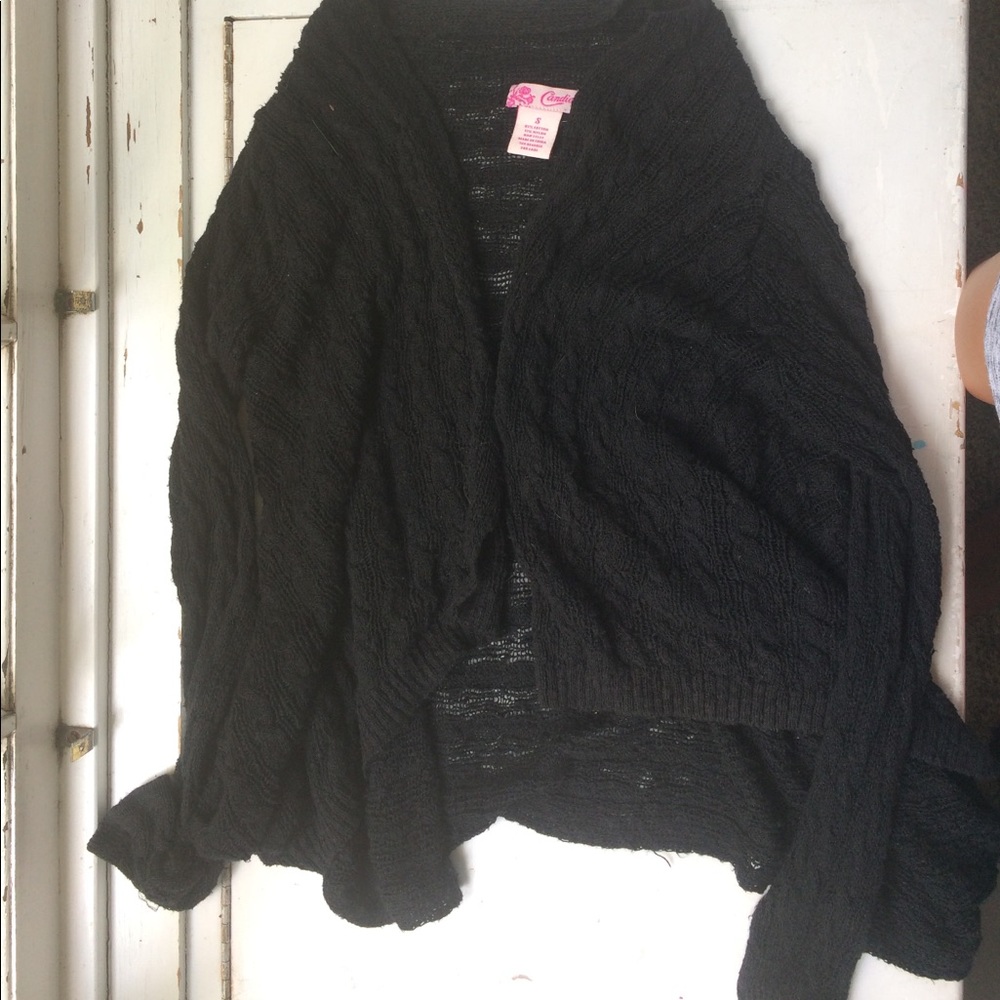 Black sweater