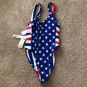 Reversible American Flag One Piece