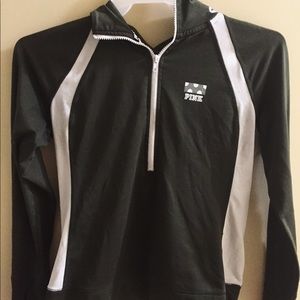 Victoria secret pink quarter zip!