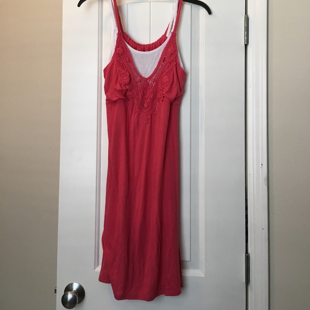Dark Pink Sun Dress