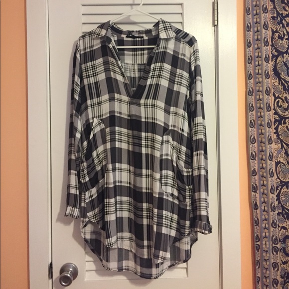 Plaid tunic - Picture 3 of 3