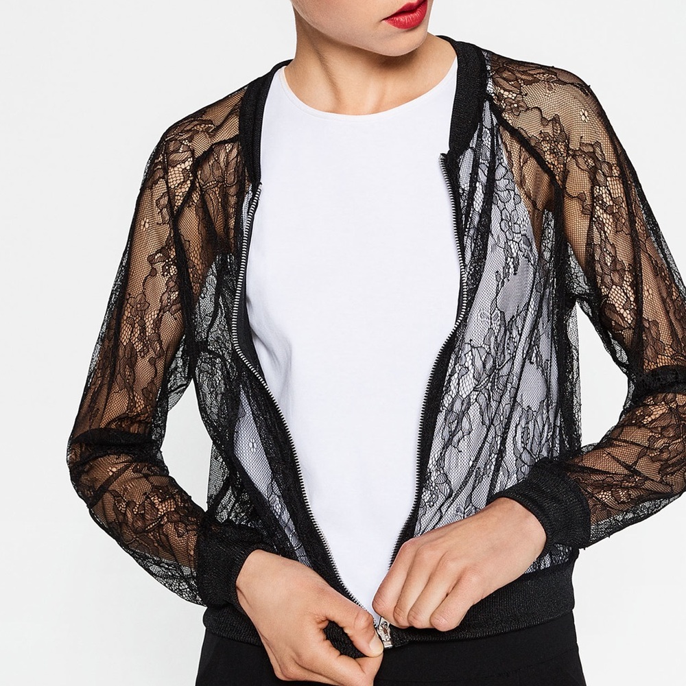 Zara Lace Jacket