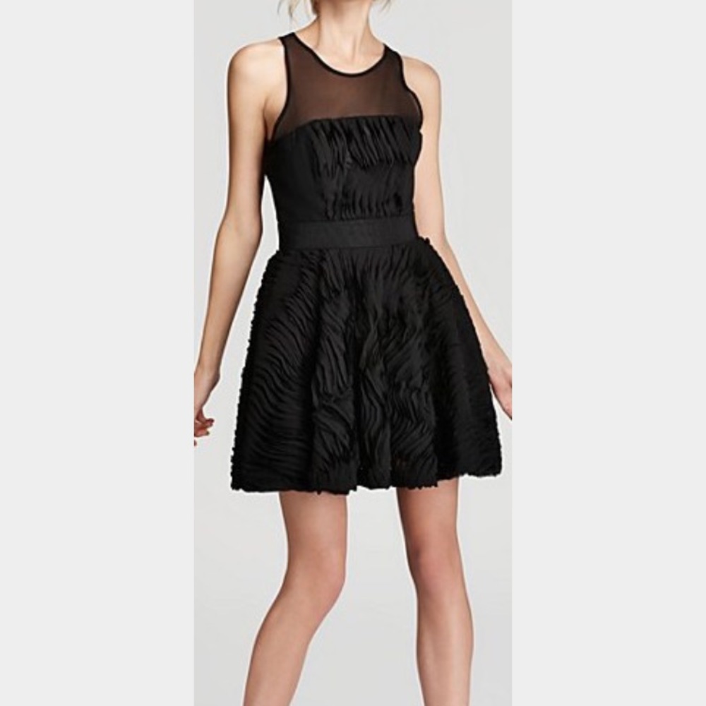 Milly black cocktail dress