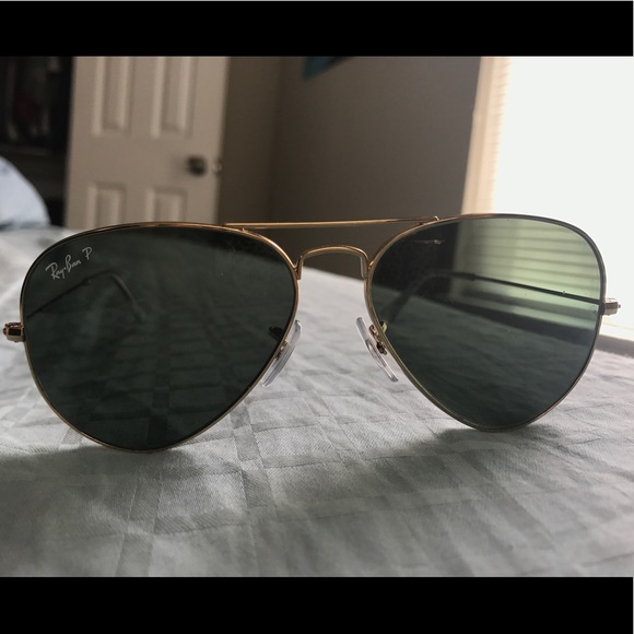 AVIATOR CLASSIC RAY BANS POLARIZED - Picture 2 of 6