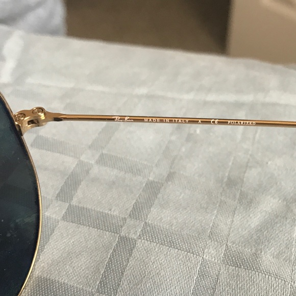 AVIATOR CLASSIC RAY BANS POLARIZED - Picture 4 of 6