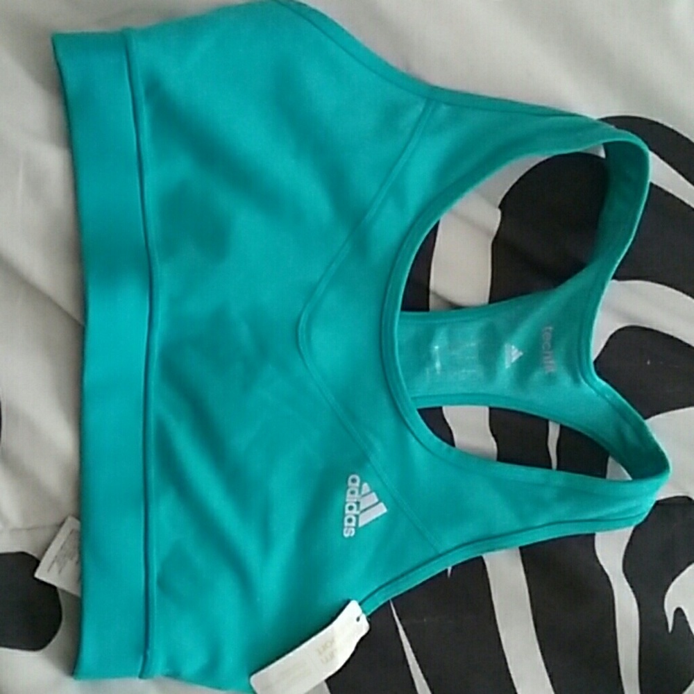 Nwt Adidas techfit sports bra size m