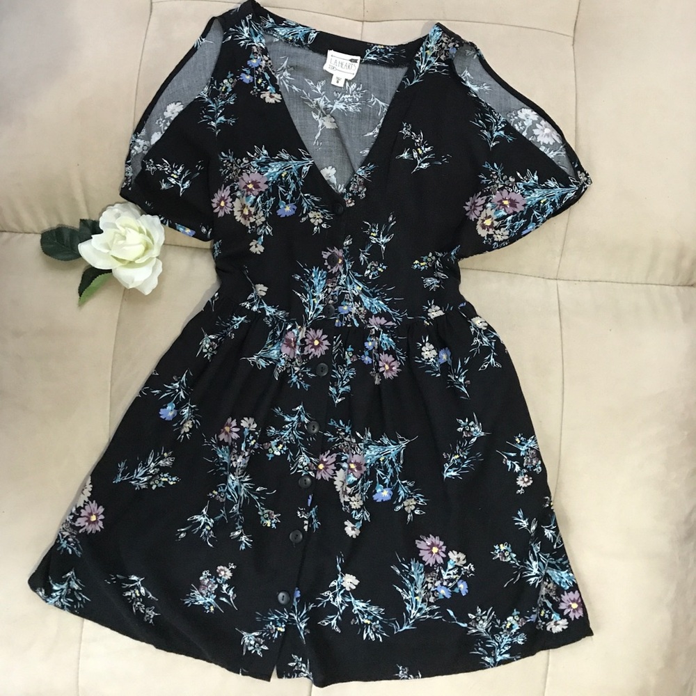 LA hearts floral dress
