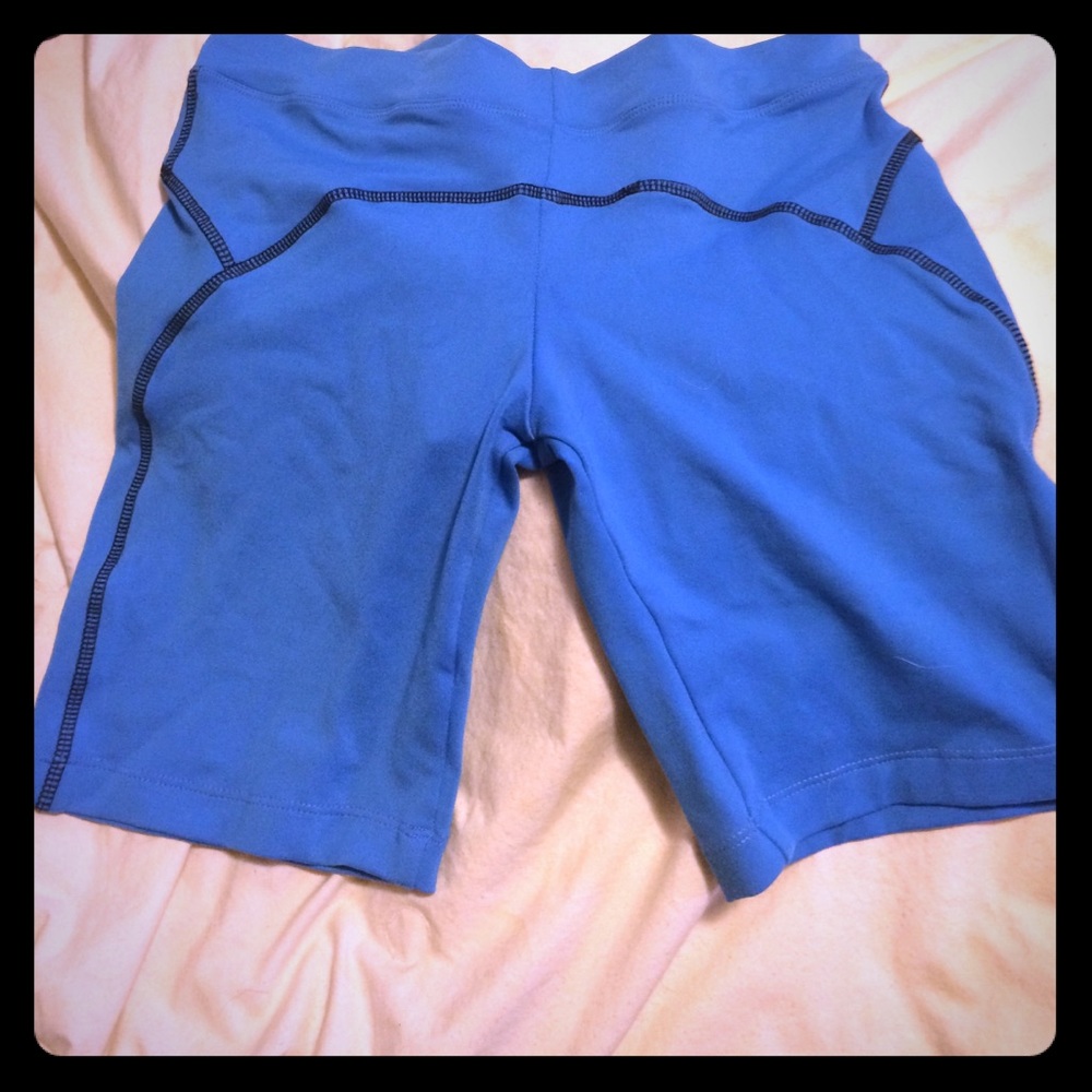 Performance wear shorts.